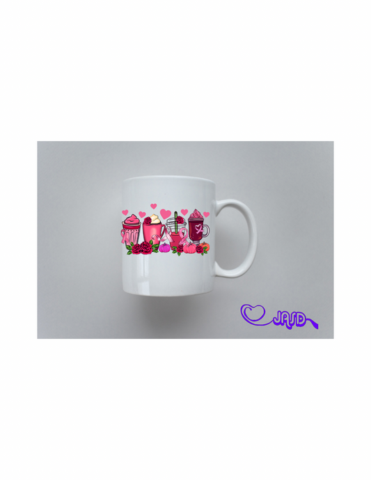 Pink Breast Cancer Awareness / mugs