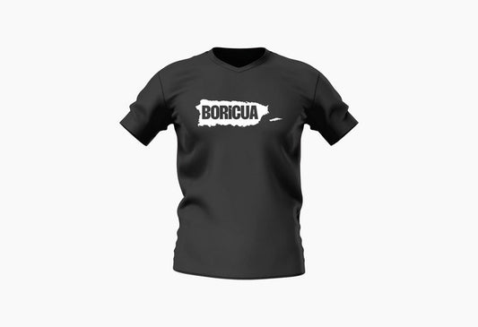 BORICUA / mapa de Puerto Rico / t-shirts