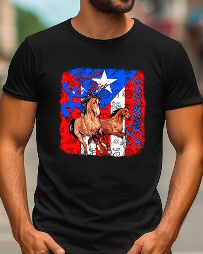 Puerto Rico, Horses / Tshirts