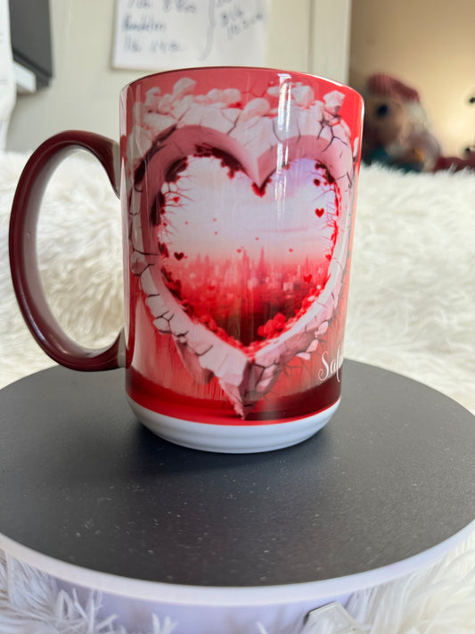 Hearts Mugs - valentine day