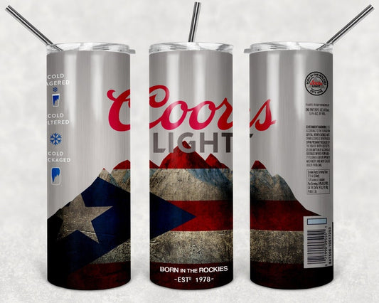 TUMBLERS / COORS LIGHT PUERTO RICO